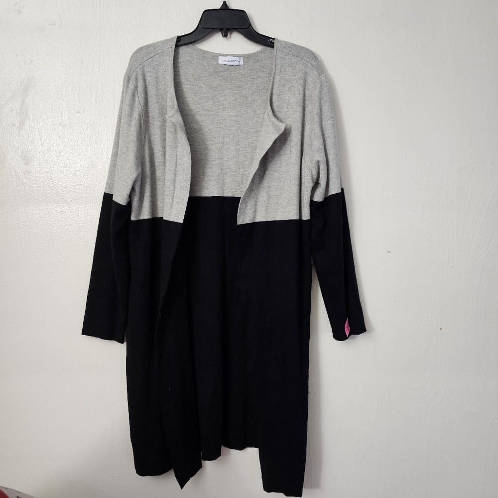 NWT Grey Black Overshirt